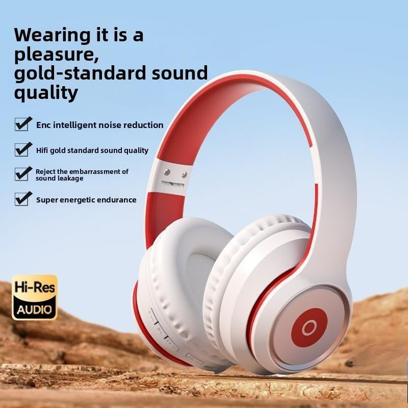 Avamoon Wireless Over-Ear Headphones Foldable Bluetooth with Deep Bass Noise-Cancelling Stereo Sound Comfortable Fit for Gaming Phones & Computers