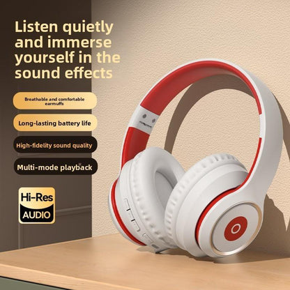 Avamoon Wireless Over-Ear Headphones Foldable Bluetooth with Deep Bass Noise-Cancelling Stereo Sound Comfortable Fit for Gaming Phones & Computers